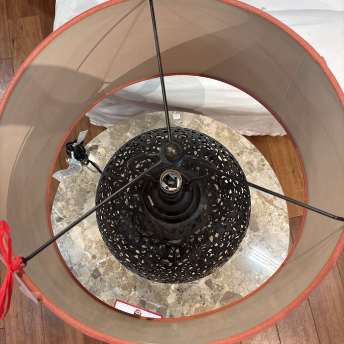 Black Metal Mesh Table Lamp(SK)