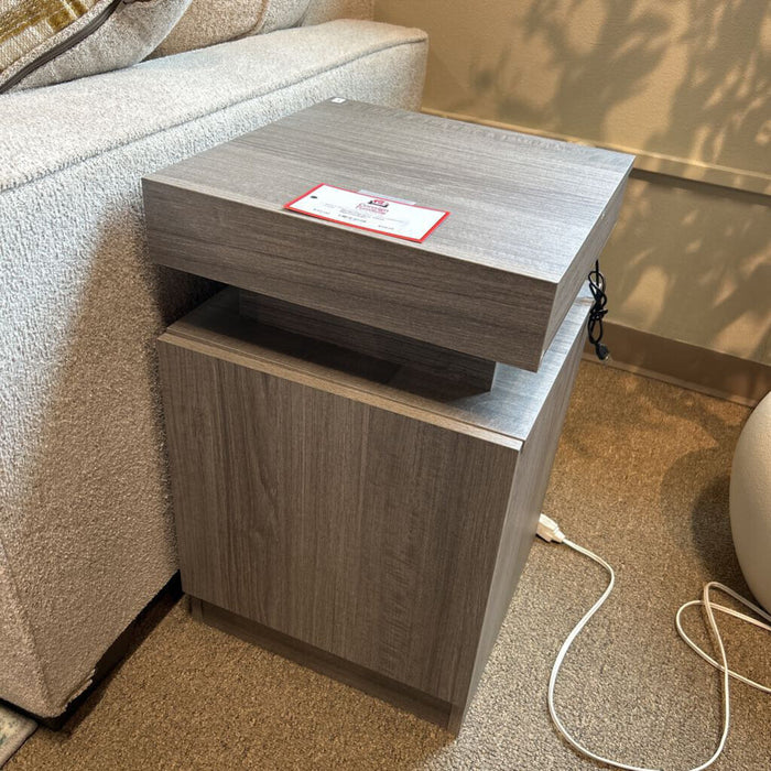 Grey 1-Door Nightstand(SK)