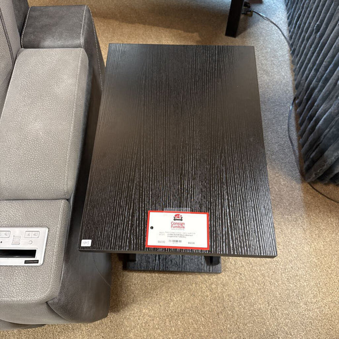 Black Abstract Legged End Table(KL)