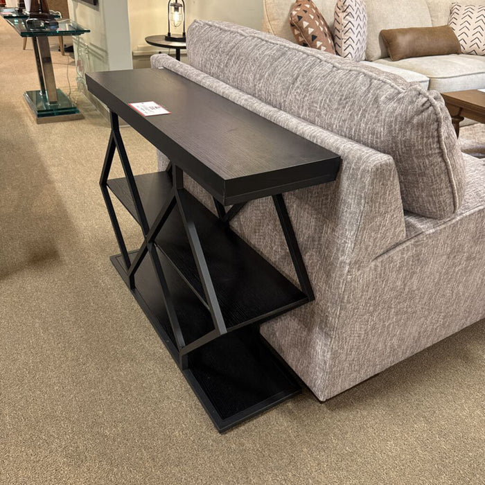 Black 3-Tier Sofa Table(TI)