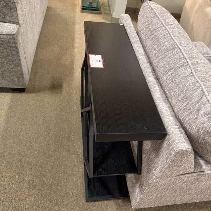 Black 3-Tier Sofa Table(TI)