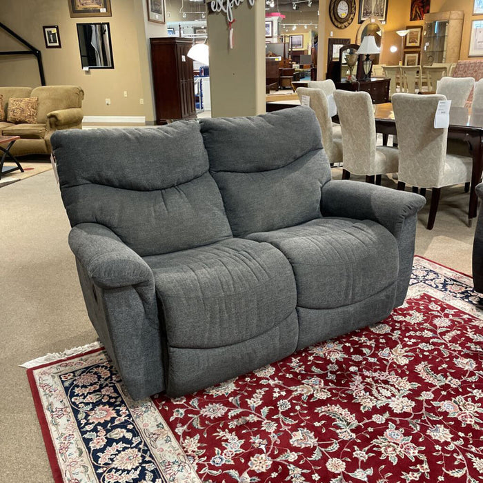 Grey LaZboy Reclining Loveseat(MIH)