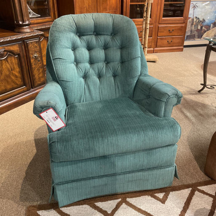 Green Tufted Accent Chair(KL)
