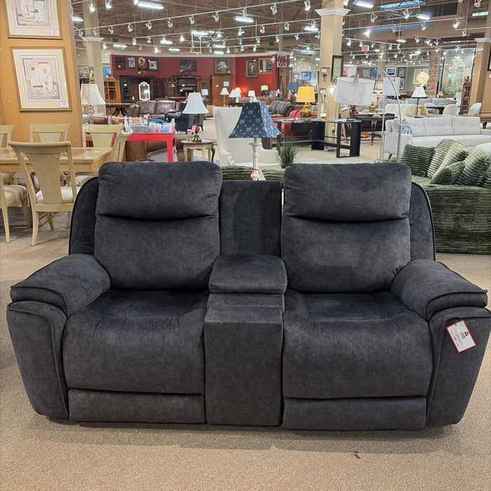 Grey Powered Reclining Loveseat(ISK)