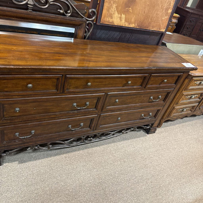 Long DW Dresser/Mirror(BLK)