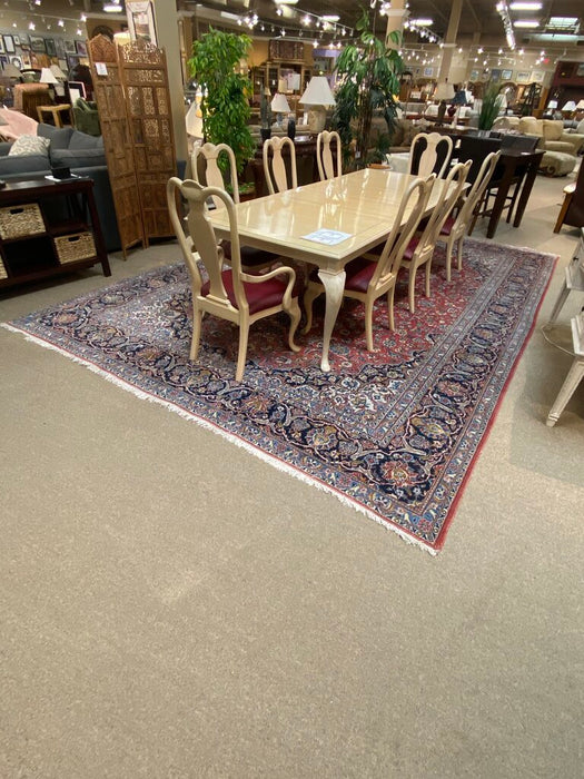 Large Red/Blue Paisley Area Rug(ALK)
