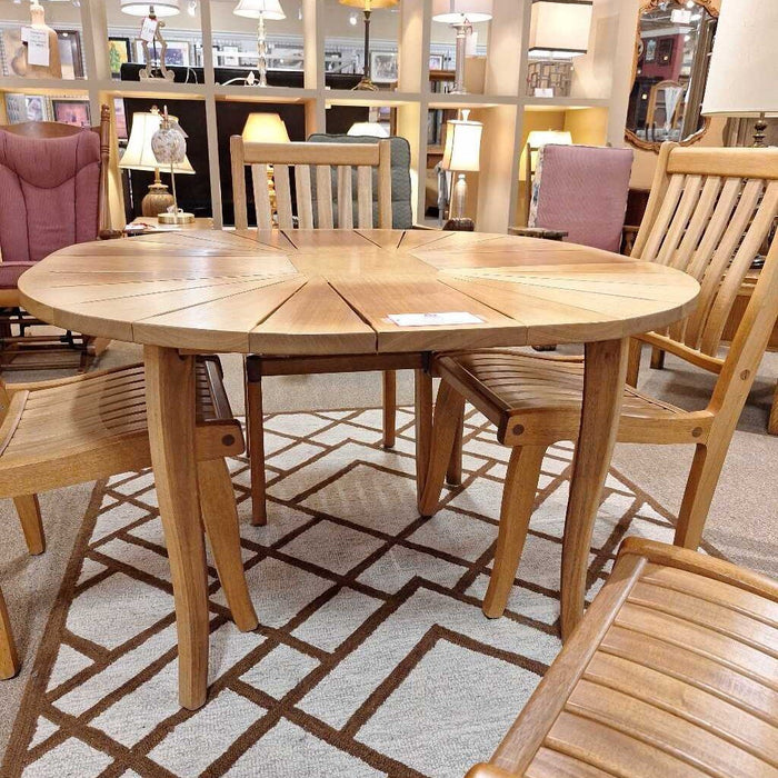Teakwood DR Table w/ 4 Chairs(KHK)