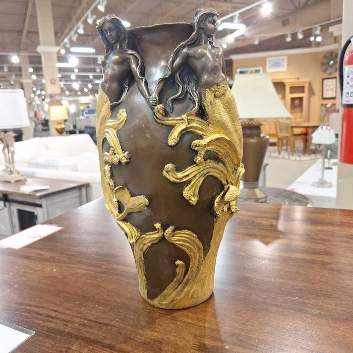 Bronze Mermaid Bust/Vase (BTK)