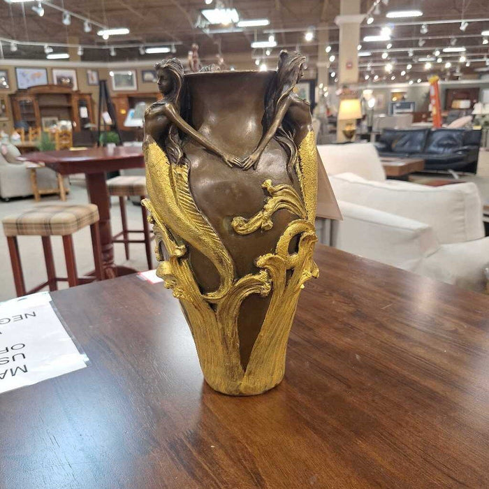 Bronze Mermaid Bust/Vase (BTK)