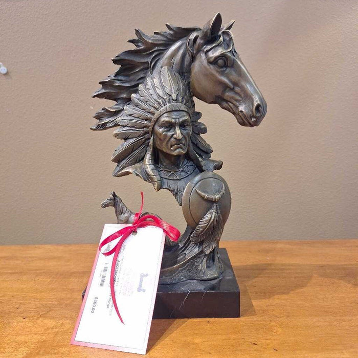 Native Horse Head Bust (LSH)