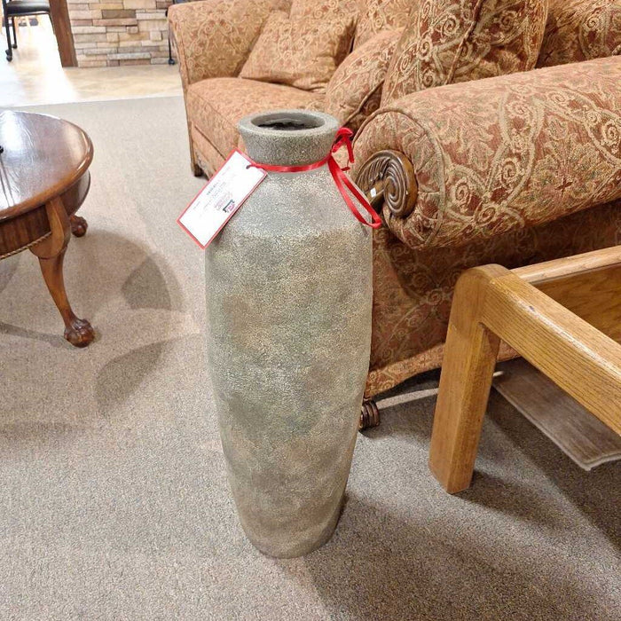 Tall Skinny Beige Vase (AT)