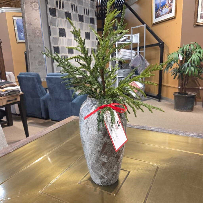Rustic Ceramic Floor Vase (KL)