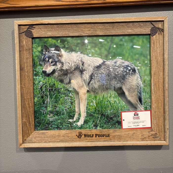 "Wolf People" Framed Art (AT)