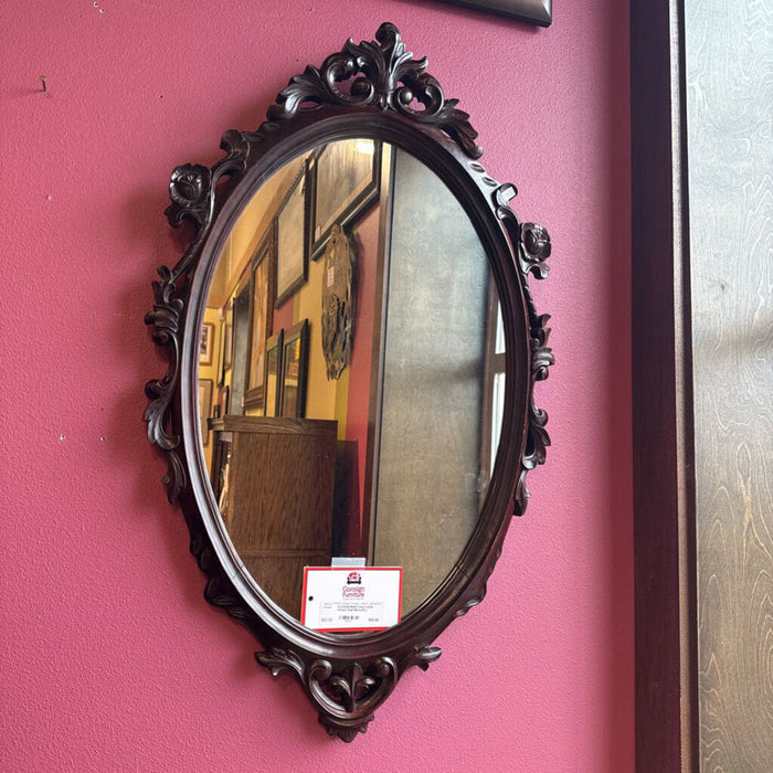 Cherry/DW Ornate Wall Mirror(KL)