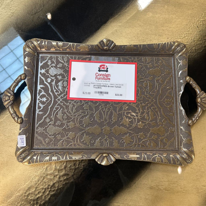Brown Turkish Tray(BA)