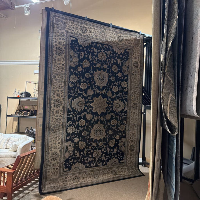Black/Tan Paisley Area Rug (BAH)