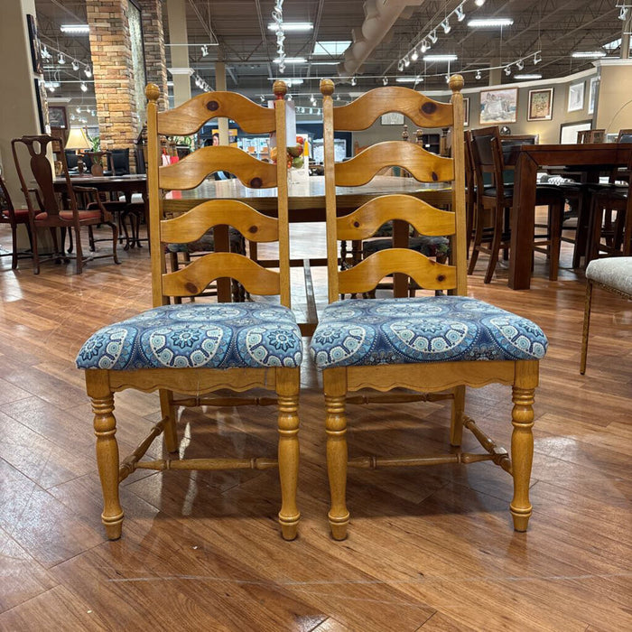 S/2 Upholstered LW Chairs (SK)