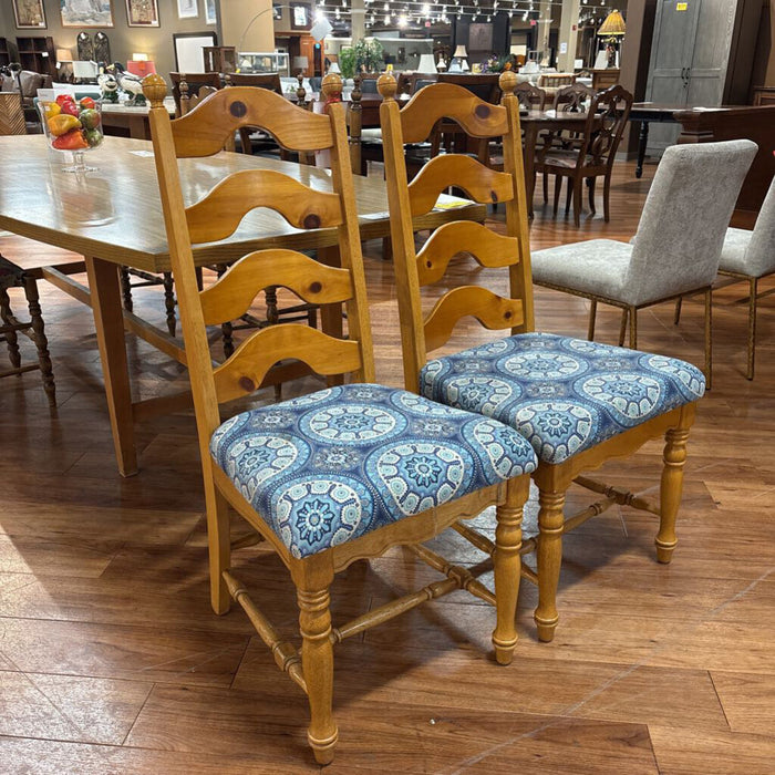 S/2 Upholstered LW Chairs (SK)
