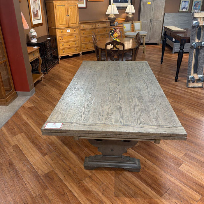 Rustic DW Extendable DR Table(BLLK)