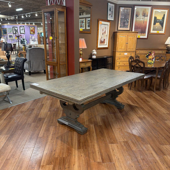 Rustic DW Extendable DR Table(BLLK)