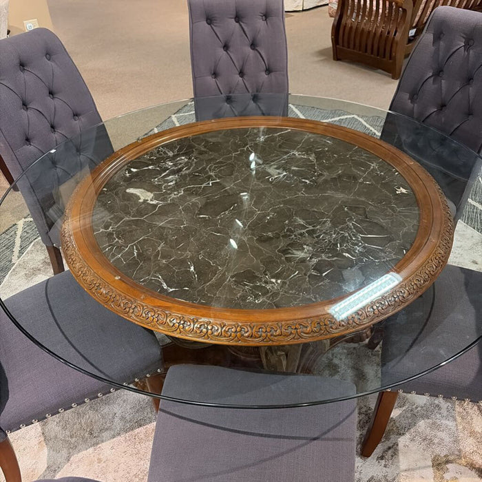 GT/Stone Inlay DR Table w/ 6CH(MKH)