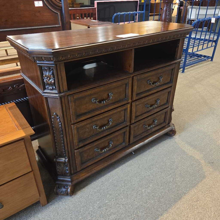 6-Drawer Rustic TV/Bedroom Stand(ATH)