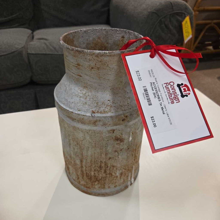 Tin Metal Pitcher (BA)
