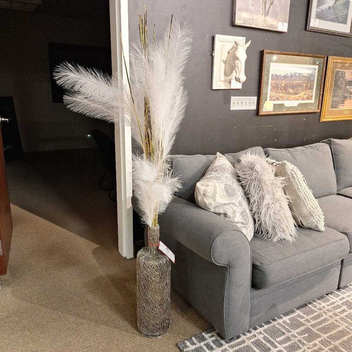 Grey Vase + Sticks (SK)