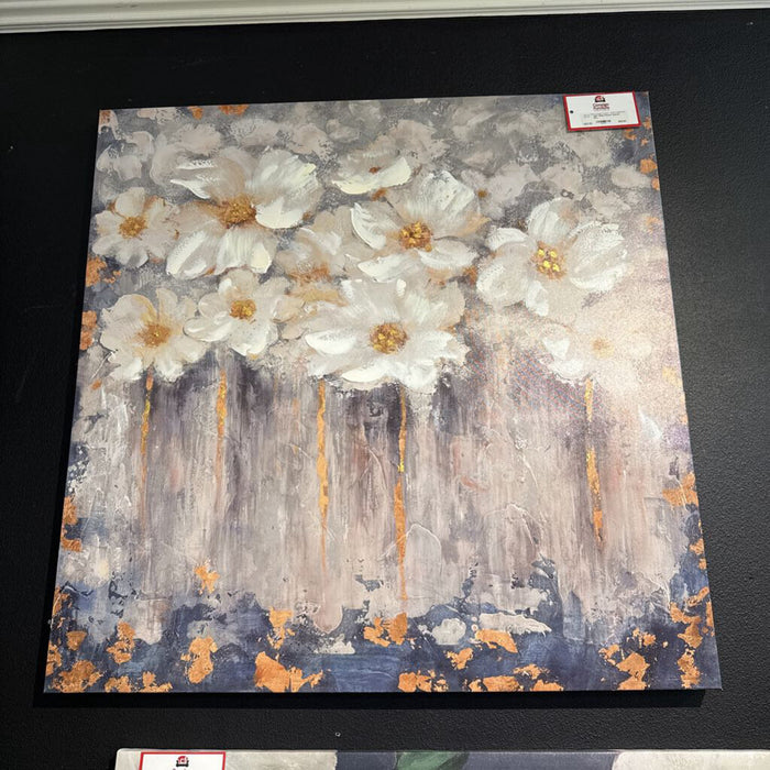 White Flower Canvas (KL)