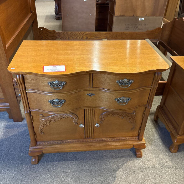 2-Drawer 2-Door DW Nightstand(BAH)