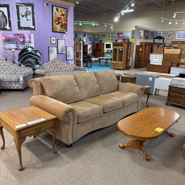Tan/NH Fabric Sofa(BTK)