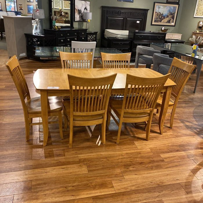 LW DR Table w/ 6CH's + 2LF's(MKH)
