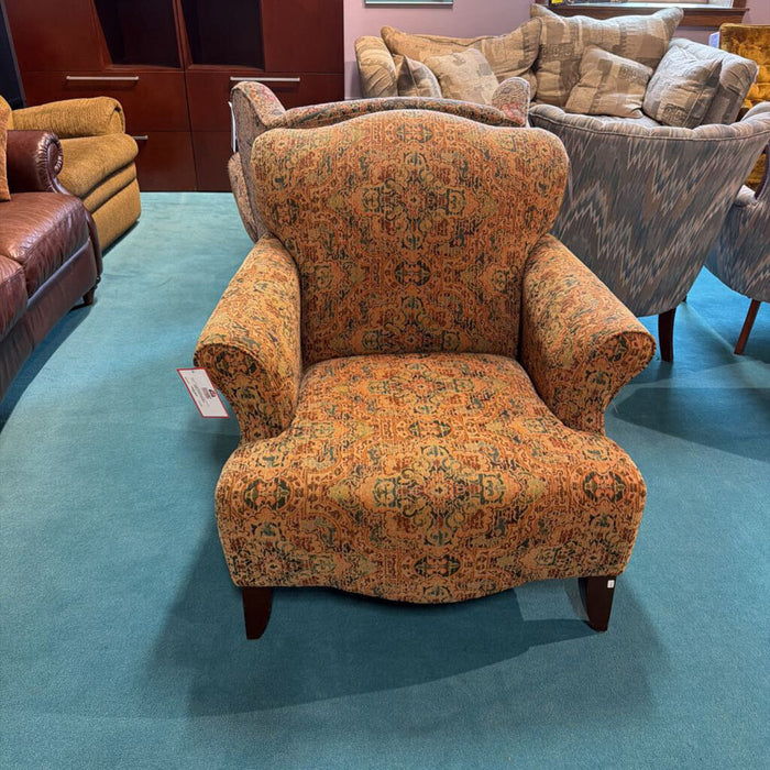 Multi-Color Paisley Accent Chair(BHA)