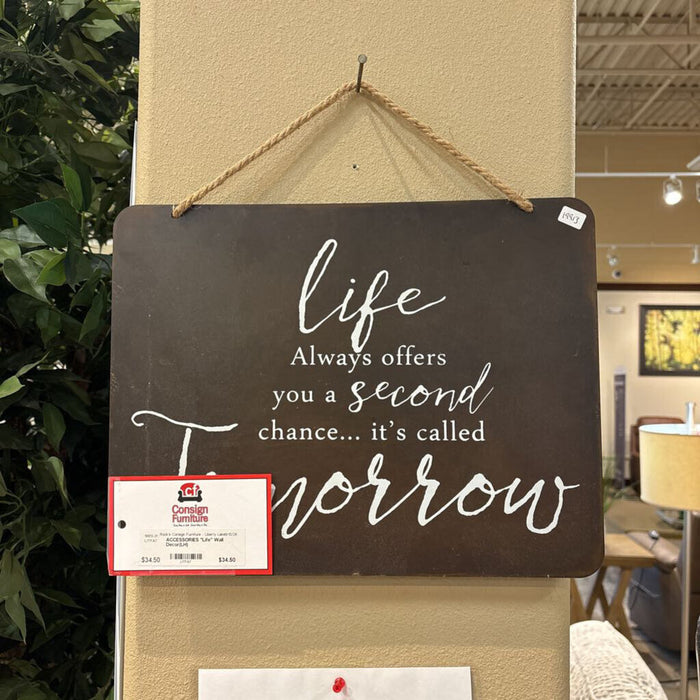"Life" Wall Decor(LH)