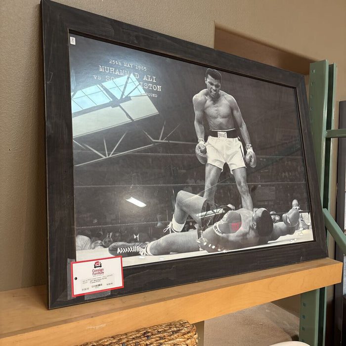 Muhammad Ali DW Framed Art(TI)