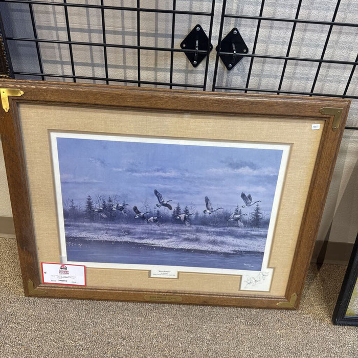 "River Honkers" Framed Art(KL)