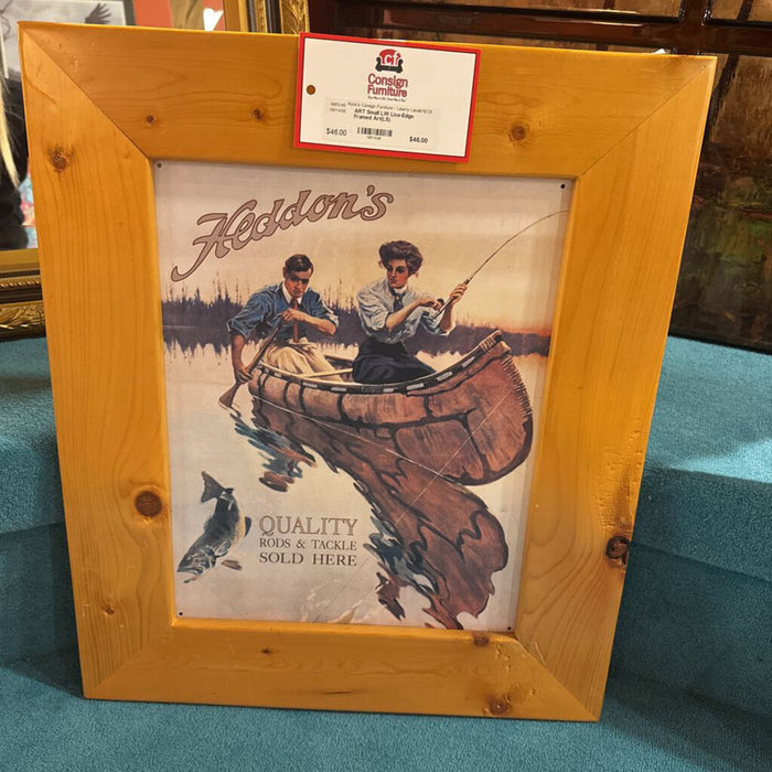 Small LW Live-Edge Framed Art(LS)