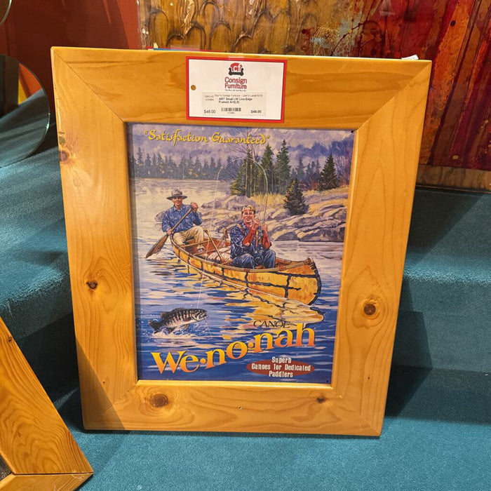 Small LW Live-Edge Framed Art(LS)