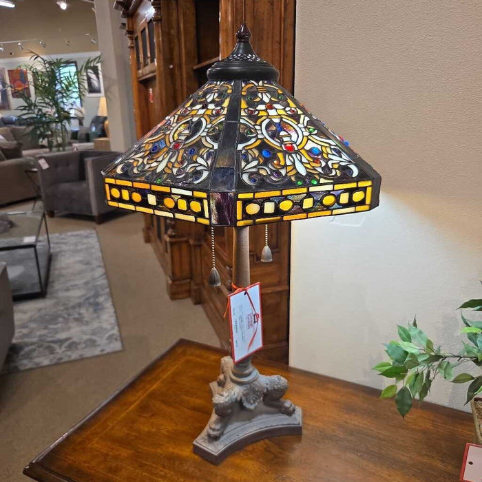 Tiffany Style Metal Table Lamp(KL)