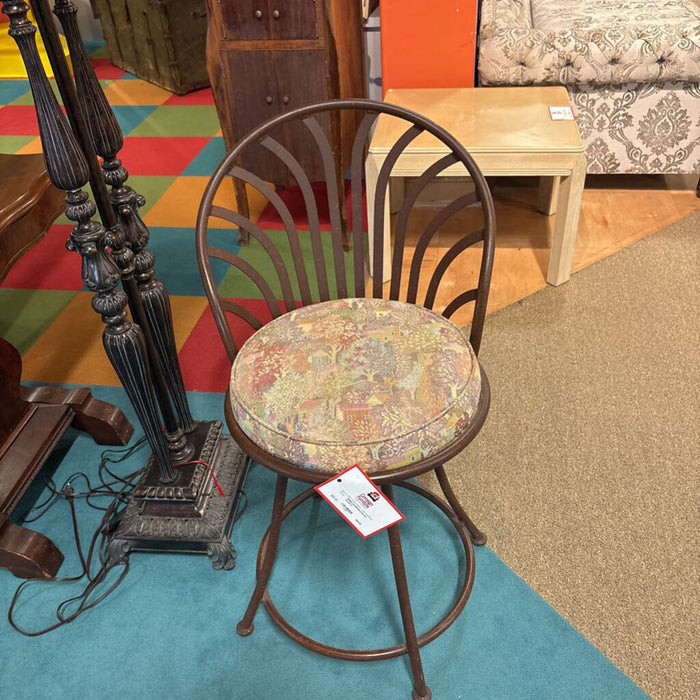 Metal Brown Stool(AT)