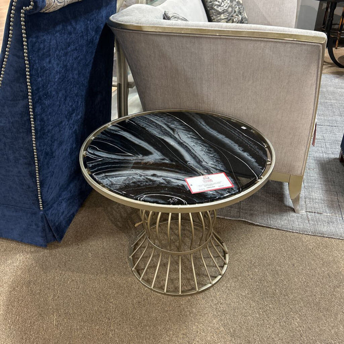 Abstract Resin End Table(BAH)