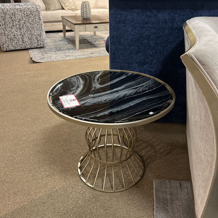 Abstract Resin End Table(BAH)
