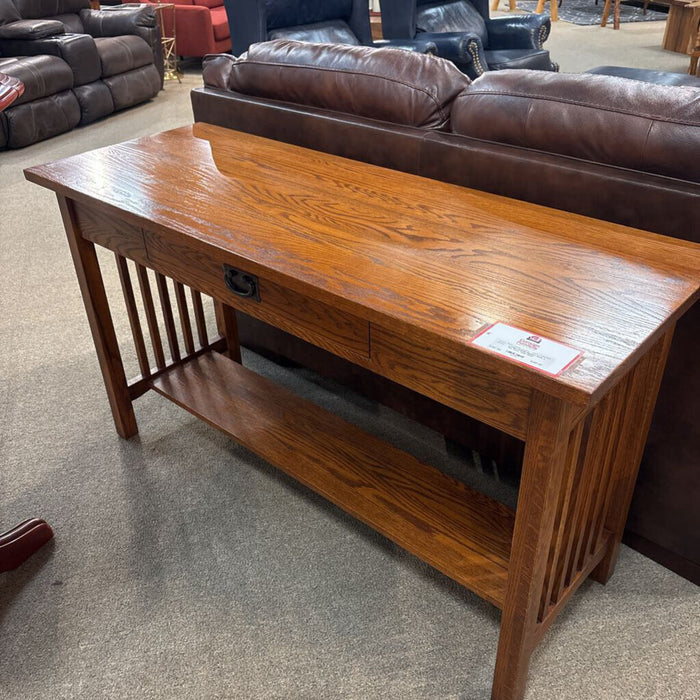 Mission Style 2 Tier Sofa Table (BAI)
