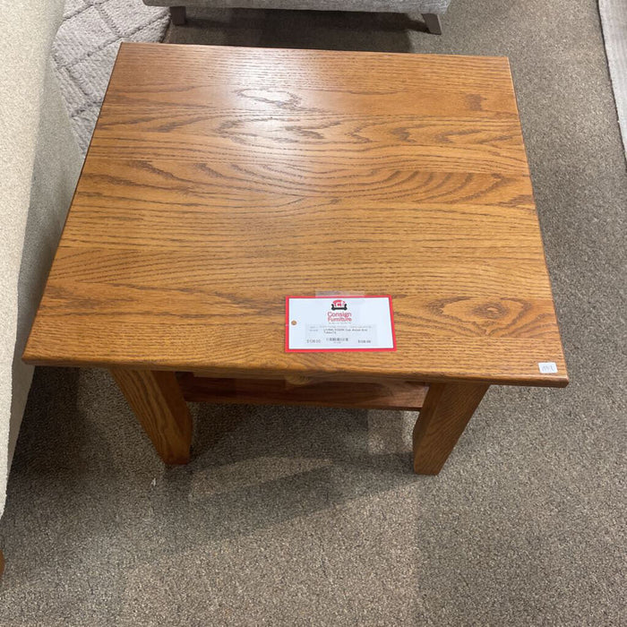 Oak Amish End Table(TI)
