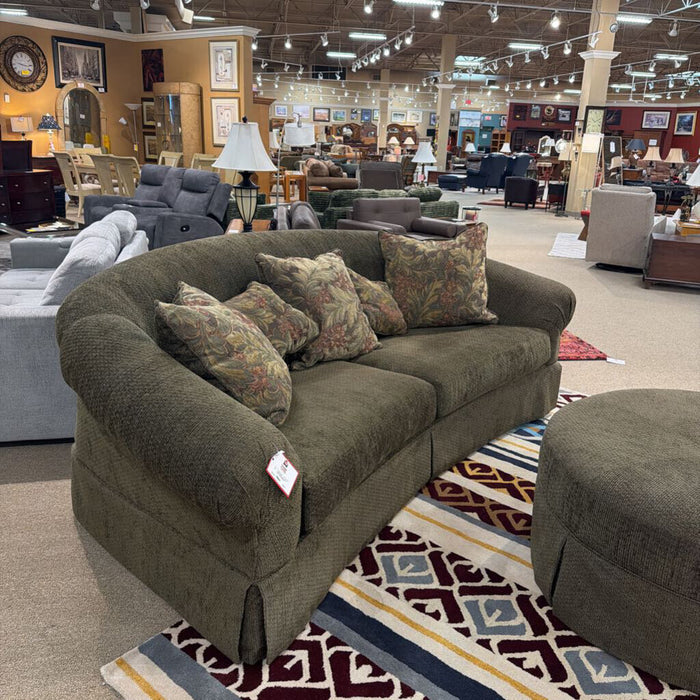 Large Round Back Fabric Sofa(KLH)