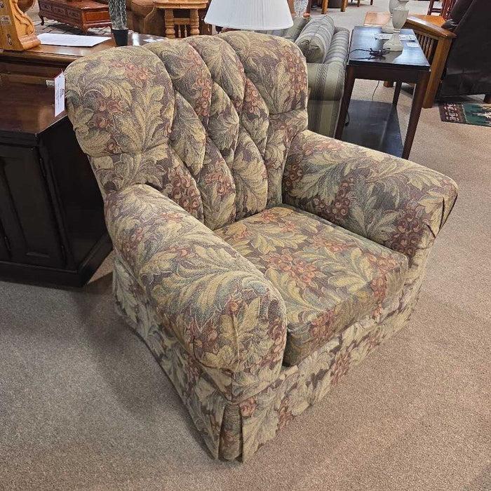 Floral Tufted Wingback CH(BAH)