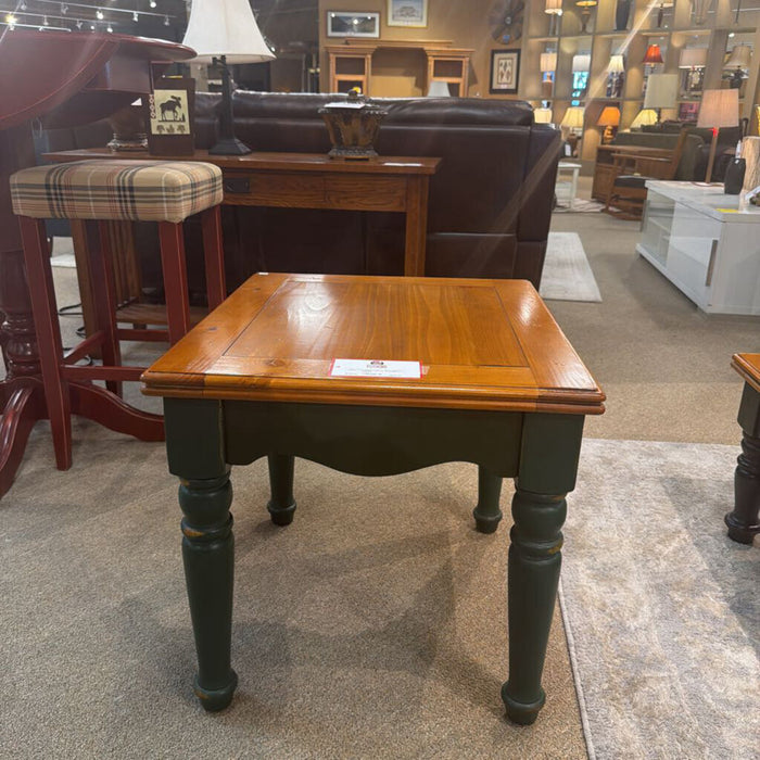 LW Green End Table(TI)