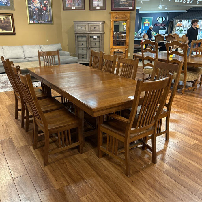 Mission-Style DR Table w/6CH+2LF(SAK)