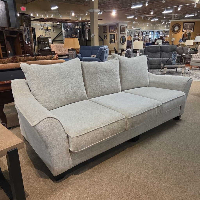 White Fabric Sofa (KHK)