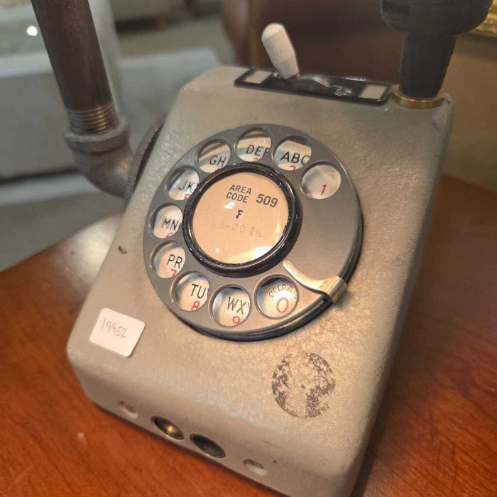 Old Phone Base Table Lamp (TK)